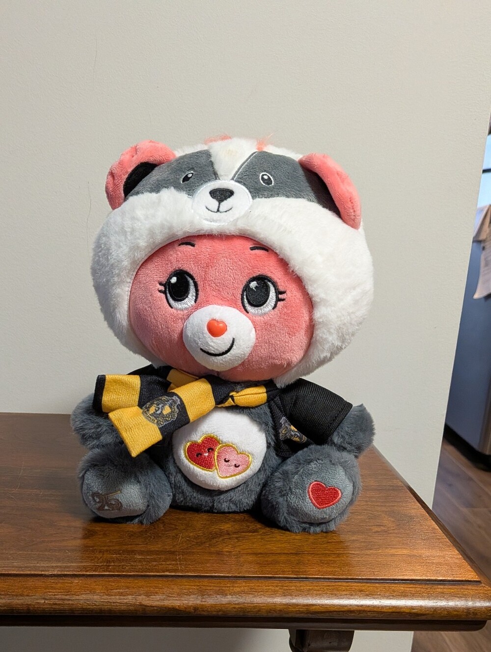 Care Bear In Harry Potter Theme . Hufflepuff Love A Lot. Like New.